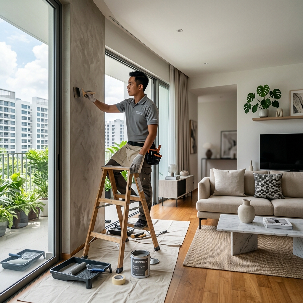 Professional Painters Team Singapore Portfolio