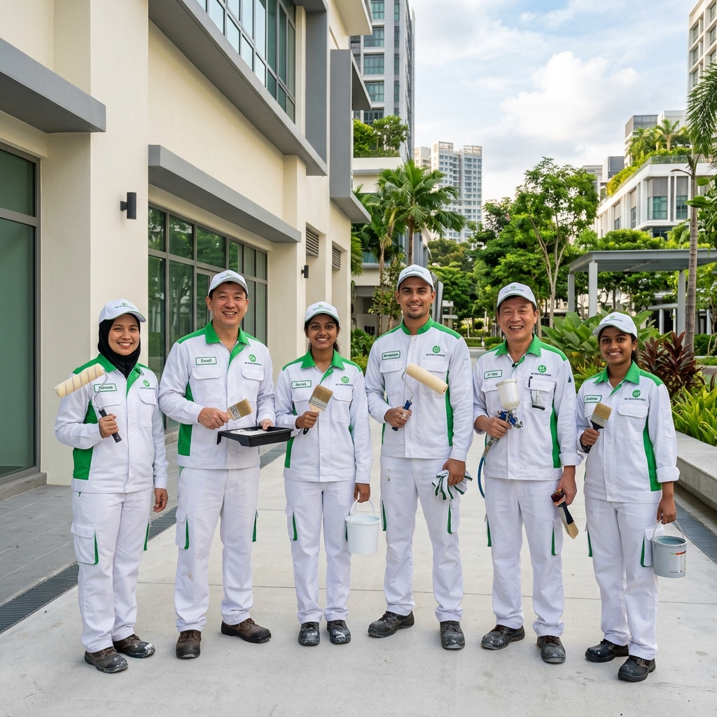SG Painting Services Professional Team Singapore